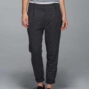 Lululemon Stress Less Pant Heathered Dark Grey | Size